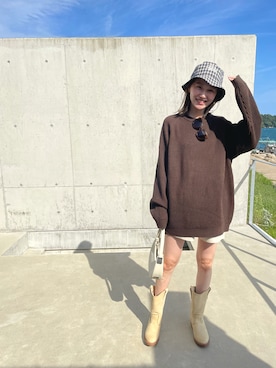 「RED WING（レッドウィング）のアイテム」を使った、mioさん（レディース・165cm）の秋コーディネート