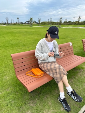 「mignon（ミニョン）のアイテム」を使った、mioさん（レディース・165cm）の秋コーディネート