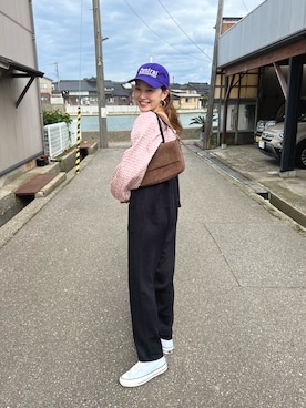 「CONVERSE ADDICT（コンバースアディクト）のアイテム（シューズ）」を使った、mioさん（レディース・165cm）の秋コーディネート