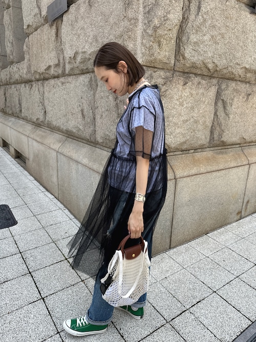 mio|LONGCHAMPのショルダーバッグを使ったコーディネート - WEAR