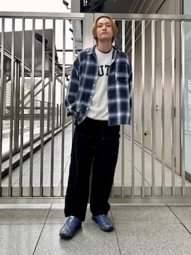 FREAK'S STORE HEAD OFFICE MENさん（メンズ・184cm）の秋コーディネート