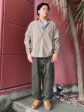 FREAK'S STORE HEAD OFFICE MENさん（メンズ・172cm）の夏コーディネート