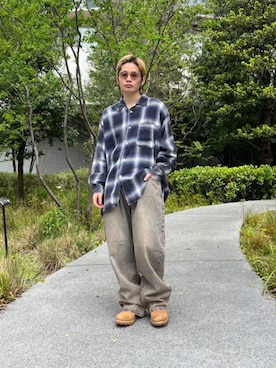 FREAK'S STORE HEAD OFFICE MENさん（メンズ・164cm）の春コーディネート