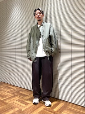 「FREAK'S STORE（フリークスストア）のアイテム（ジャケット/アウター）」を使った、FREAK'S STORE HEAD OFFICE MENさん（メンズ・182cm）の秋コーディネート