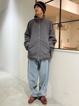 「FREAK'S STORE（フリークスストア）のアイテム（パンツ）」を使った、FREAK'S STORE HEAD OFFICE MENさん（メンズ・173cm）の秋コーディネート