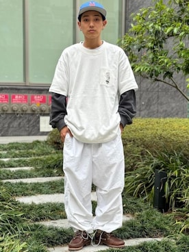 FREAK'S STORE HEAD OFFICE MENさん（メンズ・165cm）の春コーディネート