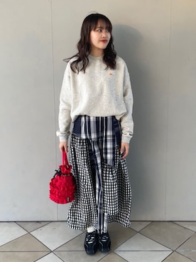 「アイテム（トップス）」を使った、FREAK'S STORE HEAD OFFICE MENさん（レディース・162cm）の秋コーディネート