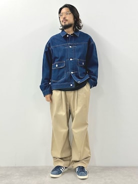 「FREAK'S STORE（フリークスストア）のアイテム（ジャケット/アウター）」を使った、FREAK'S STORE HEAD OFFICE MENさん（メンズ・171cm）の春コーディネート