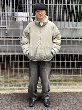 「RACAL（ラカル）のアイテム」を使った、FREAK'S STORE HEAD OFFICE MENさん（メンズ・165cm）の秋コーディネート
