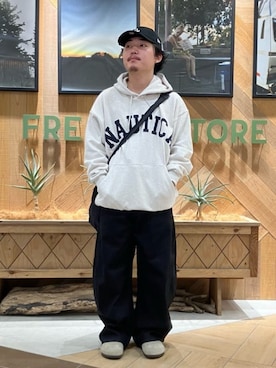 「FREAK'S STORE（フリークスストア）のアイテム（パンツ）」を使った、FREAK'S STORE HEAD OFFICE MENさん（メンズ・165cm）の秋コーディネート