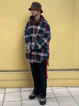 FREAK'S STORE HEAD OFFICE MENさん(メンズ・168cm)の秋コーディネート