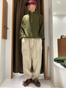 「FREAK'S STORE（フリークスストア）のアイテム（帽子）」を使った、FREAK'S STORE HEAD OFFICE MENさん（メンズ・173cm）の秋コーディネート