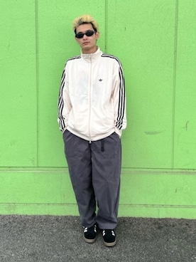 「adidas（アディダス）のアイテム（その他アウター）」を使った、FREAK'S STORE HEAD OFFICE MENさん（メンズ・175cm）の春コーディネート