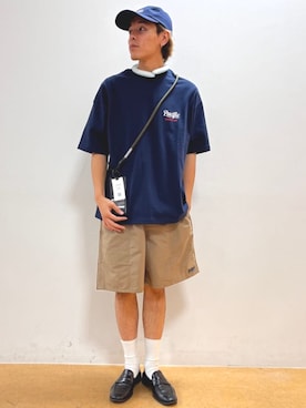 FREAK'S STORE HEAD OFFICE MENさん(メンズ・171cm)の夏コーディネート