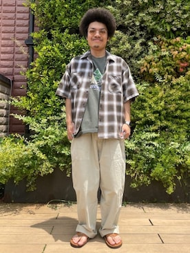 FREAK'S STORE HEAD OFFICE MENさん（メンズ・162cm）の夏コーディネート
