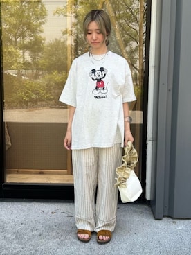 FREAK'S STORE HEAD OFFICE MENさん（レディース・153cm）の夏コーディネート