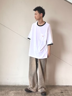 FREAK'S STORE HEAD OFFICE MENさん(メンズ・172cm)の夏コーディネート