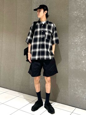 FREAK'S STORE HEAD OFFICE MENさん(メンズ・181cm)の春コーディネート
