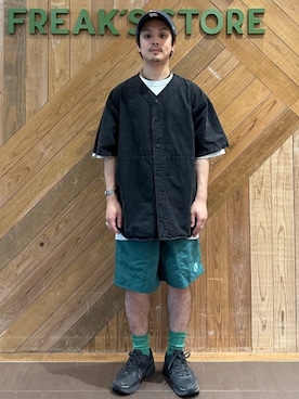 FREAK'S STORE HEAD OFFICE MENさん(メンズ・160cm)の夏コーディネート