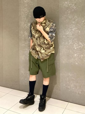 FREAK'S STORE HEAD OFFICE MENさん(メンズ・172cm)の春コーディネート