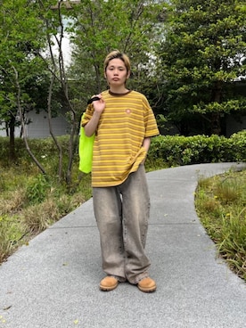 「Jonas Claesson（ジョナスクレアッソン）のアイテム」を使った、FREAK'S STORE HEAD OFFICE MENさん（メンズ・164cm）の春コーディネート