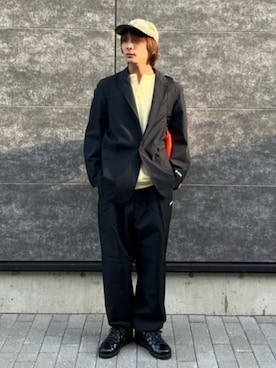 「+phenix（プラスフェニックス）のアイテム」を使った、FREAK'S STORE HEAD OFFICE MENさん（メンズ・169cm）の秋コーディネート