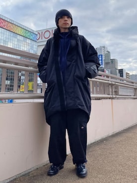 「adidas（アディダス）のアイテム（その他アウター）」を使った、FREAK'S STORE HEAD OFFICE MENさん（メンズ・165cm）の秋コーディネート