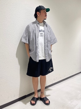 FREAK'S STORE HEAD OFFICE MENさん（メンズ・177cm）の夏コーディネート
