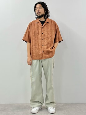 FREAK'S STORE HEAD OFFICE MENさん(メンズ・171cm)の春コーディネート
