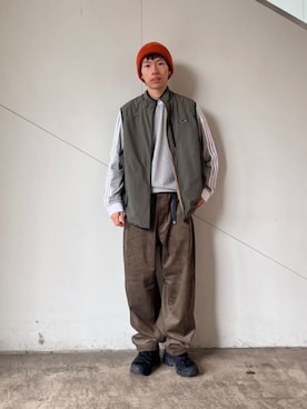 「FREAK'S STORE（フリークスストア）のアイテム（ジャケット/アウター）」を使った、FREAK'S STORE HEAD OFFICE MENさん（メンズ・174cm）の夏コーディネート