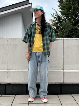 FREAK'S STORE HEAD OFFICE MENさん（メンズ・175cm）の夏コーディネート