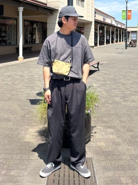 「RED KAP（レッドキャップ）のアイテム」を使った、FREAK'S STORE HEAD OFFICE MENさん（メンズ・178cm）の夏コーディネート