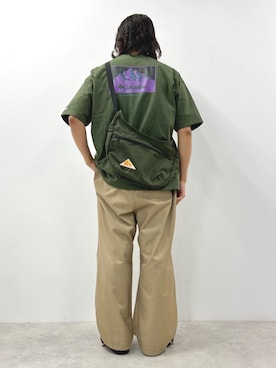 「FREAK'S STORE（フリークスストア）のアイテム（バッグ）」を使った、FREAK'S STORE HEAD OFFICE MENさん（メンズ・171cm）の春コーディネート