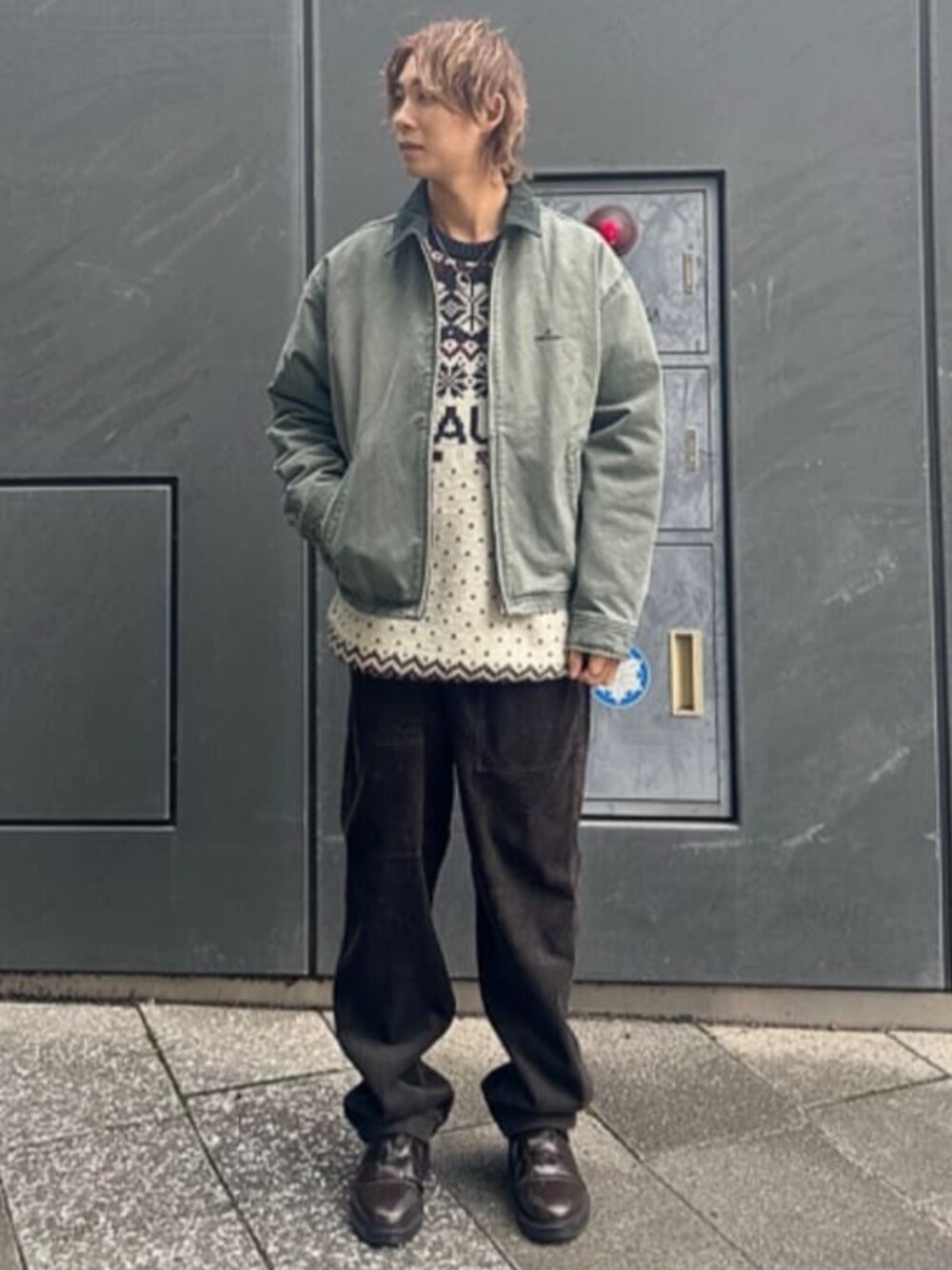 NAUTICA/ノーティカ Garments Dyed Chino Zip Blouson/ガーメントダイ 