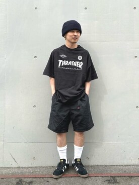 FREAK'S STORE HEAD OFFICE MENさん(メンズ・165cm)の春コーディネート