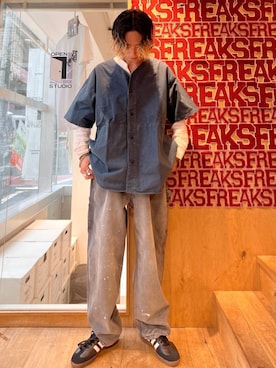 FREAK'S STORE HEAD OFFICE MENさん(メンズ・175cm)の夏コーディネート