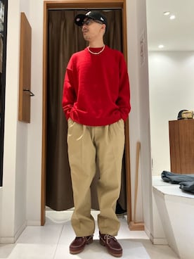 「RED KAP（レッドキャップ）のアイテム」を使った、FREAK'S STORE HEAD OFFICE MENさん（メンズ・173cm）の秋コーディネート