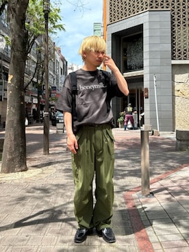 FREAK'S STORE HEAD OFFICE MENさん（メンズ・165cm）の春コーディネート