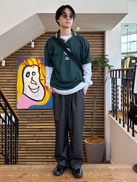 FREAK'S STORE HEAD OFFICE MENさん（メンズ・173cm）の春コーディネート