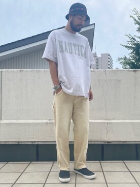 FREAK'S STORE HEAD OFFICE MENさん（メンズ・184cm）の夏コーディネート