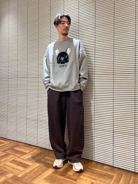 「FREAK'S STORE（フリークスストア）のアイテム（トップス）」を使った、FREAK'S STORE HEAD OFFICE MENさん（メンズ・182cm）の秋コーディネート