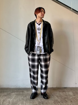 「FREAK'S STORE（フリークスストア）のアイテム（ジャケット/アウター）」を使った、FREAK'S STORE HEAD OFFICE MENさん（メンズ・184cm）の春コーディネート