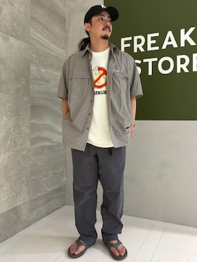 FREAK'S STORE HEAD OFFICE MENさん（メンズ・168cm）の夏コーディネート