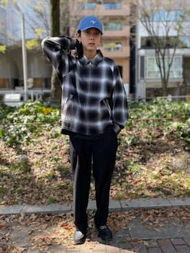 「FREAK'S STORE（フリークスストア）のアイテム（ジャケット/アウター）」を使った、FREAK'S STORE HEAD OFFICE MENさん（メンズ・175cm）の春コーディネート