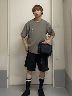 「FREAK'S STORE（フリークスストア）のアイテム（パンツ）」を使った、FREAK'S STORE HEAD OFFICE MENさん（メンズ・167cm）の夏コーディネート