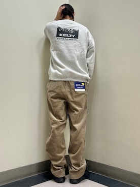 「FREAK'S STORE（フリークスストア）のアイテム（パンツ）」を使った、FREAK'S STORE HEAD OFFICE MENさん（メンズ・171cm）の秋コーディネート