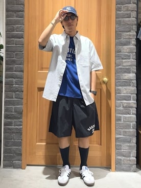 FREAK'S STORE HEAD OFFICE MENさん（メンズ・168cm）の夏コーディネート