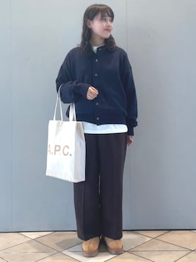 FREAK'S STORE HEAD OFFICE MENさん（レディース・162cm）の秋コーディネート