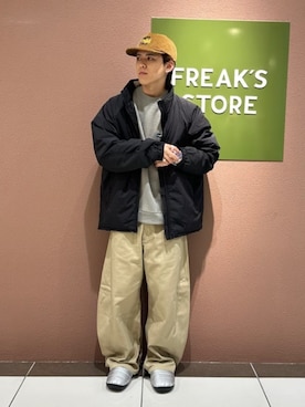「FREAK'S STORE（フリークスストア）のアイテム（ジャケット/アウター）」を使った、FREAK'S STORE HEAD OFFICE MENさん（メンズ・173cm）の秋コーディネート