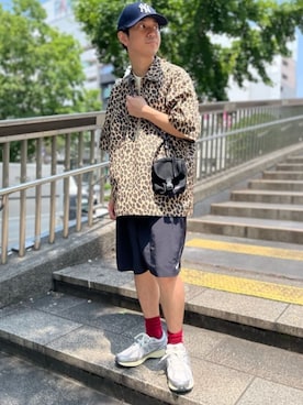 「RED KAP（レッドキャップ）のアイテム」を使った、FREAK'S STORE HEAD OFFICE MENさん（メンズ・168cm）の夏コーディネート